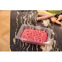 Clear tray R-PET_10 pct_Minced meat_Kitchen